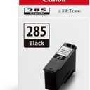 Canon PG-285 Genuine Black Ink Cartridge, Compatible with TR7820, TS7720/7722 (Regular)