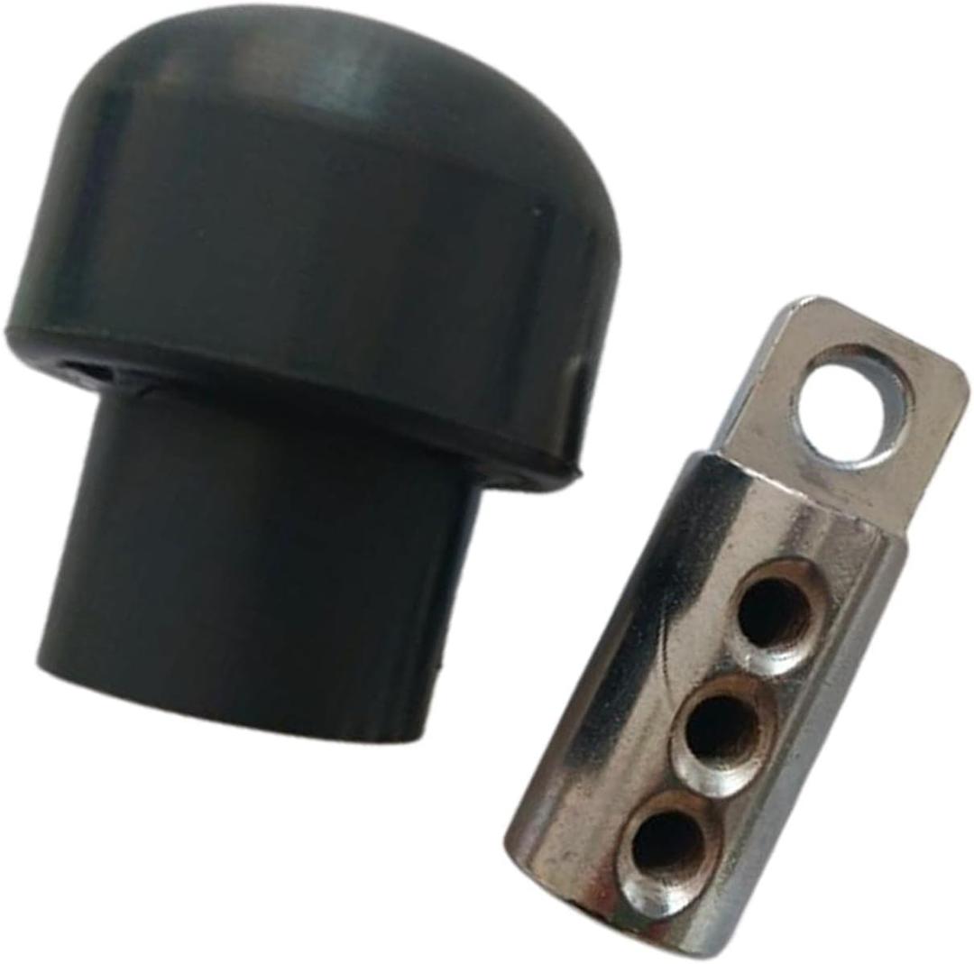 DYNWAVE Gym Machine Cable Stoppers Balls Stopper Fixing Set Weight Cable Machine Clothesline Pulley Set Terminals Heavy Duty for Exercise Workout