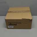 OAKOA Concrete Black Decorative Bowl for Home Decor - Black Fruit Bowl - Modern Pedestal Coffee Table Bowl for Entryway Table