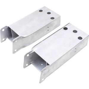 ApplianPar Front Left and Right Side Bumper Bracket Support for Mercedes-Benz GLA250 CLA45 AMG