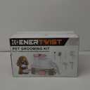 ENERTWIST Pet Grooming Kit - 5-in-1 Dog Hair Vacuum With 4L Large Vac Cup for Shedding, 5 Tools, Suction 99% Fur Hair, Quiet for Dogs, Cats and Other Animals