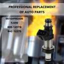 06164-P8E-A00 Fuel Injectors (Set of 6) Compatible with Honda Odyssey Acura TL CL 3.2L MDX 3.5 V6 (1 Holes) for # FJ490 800-1497N