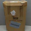 Lavish Home Floor Lamp - Full Spectrum Natural Sunlight Lamp with Bendable Neck - Reading, Craft, Studying, and Esthetician Light (Chrome)