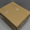 2 Pack Can Wood Waste Basket Wooden Garbage Bins Decorative Farmhouse Can for Bathroom Bedroom Office Desk Living Room (Rustic White)