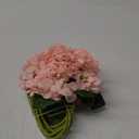 8Pcs Blush Fake Flowers Silk Hydrangea Artificial Flowers Bouquets Faux Hydrangea Stems for Home Table Centerpieces Wedding Party Decoration