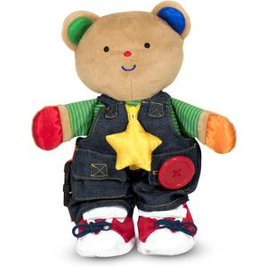 Melissa & Doug K's Kids - Teddy Wear Stuffed Bear Educational Toy