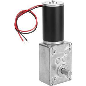 DC 12V Gear Motor High Torsion Speed Reduce Electric Motor Reversible Gear Motor 8mm Shaft (12V 50RPM)