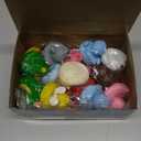 25PCS Rubber Ducks,Toddler Bath Toys,No Hole Bathtub Toys,Baby Pool Toys for 18 Months and Older