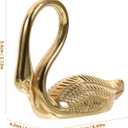 ARTIBETTER Brass Swan Cabinet Knob 2.12 Inch Decorative Animal Drawer Pull Vintage Style Hardware for Dressers Cabinets and Furniture