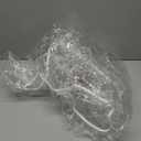 LIBERECOO Clear Oval Fitted Vinyl Tablecloth  Fits 48 x 68 Inch Oval Tables Only, Heavy Duty Elasticized Table Cover Elastic Edged Plastic Tablecloths Protector