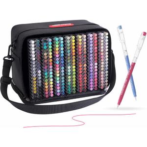 234 Unique Colors Gel Pens for Coloring, 252 PCS 0.6mm Point