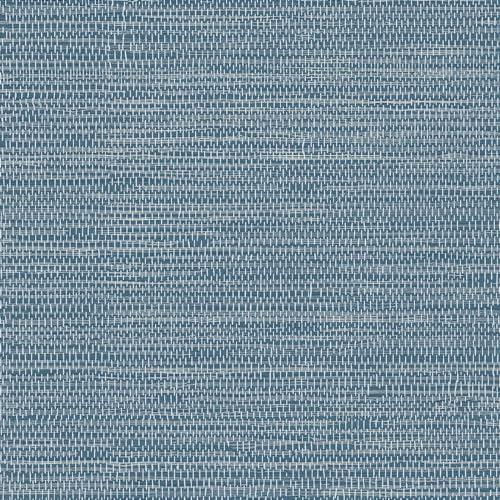 JiffDiff Grasscloth Wallpaper Peel and Stick Blue Grassweave Stick on Wallpaper Textured Self Adhesive Wall Paper Contact Paper 787" x 17.3"