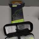 Cordless Electric Scissors: 4V Rechargeable Rotary Cardboard Cutter, 3000mAh Battery, with LED Light & Safety Lock, 2 Blades, Electric Box Cutter for Fabric Carpet Carton Plastic Leather Cloth