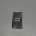 5.5 Inch Cast Iron House Numbers - Hammered Finish Mailbox Numbers - Metal Address Plaque Numerals - Weatherproof, Easy to Install, Soild Home Decor/Number 7