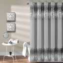 Lush Decor Shimmer Sequins Shower Curtain 72" x 70"