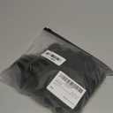 Verdusa Women's Punk Y2k Halter Top Grommet Eyelet Belted Rave Club Tie Backless Going Out Tops (Black)