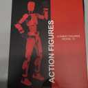 Action Figure Set, Model 13 Action Figure Multi-Jointed Movable, Gift Box Packaging, a Great for Loved Ones and Friends. (Black)