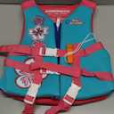 HeySplash Toddler Swim Vest, Kids Floaties Swimming Jacket, Jumper Swimsuit with Adjustable Strap, Float Puddle Vest, Buoyancy Swimwear for Girls and Boys Aged 6-9 Years / 50-80lbs, Lake Blue