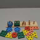 Montessori Toys for 1 2 Year Old Girl and Boy Birthday Gifts, Shape Sorter Wooden Toys for Toddlers Age 1-3 2-4, Learning Educational Sensory Stacking Toddler Puzzles