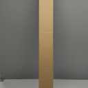 Joydeco 100% Blackout Roller Shades Cordless Blinds for Windows, Free-Stop Shades, UV Protection, Natural Woven Blinds for Home and Office, Light-Proof Aluminum Cover (White, 44" W x 75" H)