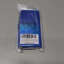 Wallet Cover for Motorola Moto G Stylus 4G 2023 with Detachable Magnetic Phone Case Flip Zipper Purse, Wrist Strap Shoulder Strap Glitter Card Holder Stand for GStylus XT2317-1 XT2317-2 Blue