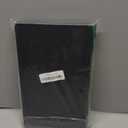 Rustic Wood Pedestal Stand - Handmade Small Decor Tray - Soap Tray for Kitchen Sink, Bathroom - Black, 12 x 7 x 1.5 Inch