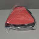 Dog Cone Soft Surgery Dog Cone Collar  Adjustable Long Foldable Comfortable for Recovery Alternative Prevent Biting Stop Licking Wound Small Medium Large Dogs (Strawberry Red, L)