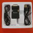 VGA to HDMI Adapter with Audio, Uni-Direction VGA (Source) to HDMI (TV/Monitor), Active VG A in HDM I Convertor Male to Female 1080P Video Dongle for Laptop,Computer,Projector