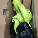 Leaf Blower Cordless - 21V Powerful Electric Leaf Blower with 2 Batteries and Charger, 2 Speed Modes, 2.0Ah Lightweight Battery Powered Leaf Blowers for Lawn Care, Patio, Dust, Blowing Leaves