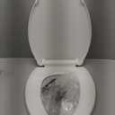 Quick Flip Toilet Seat with Built-in Potty & Splash Guard for Toddler Training, Slow Close - Jool Baby (Elongated)