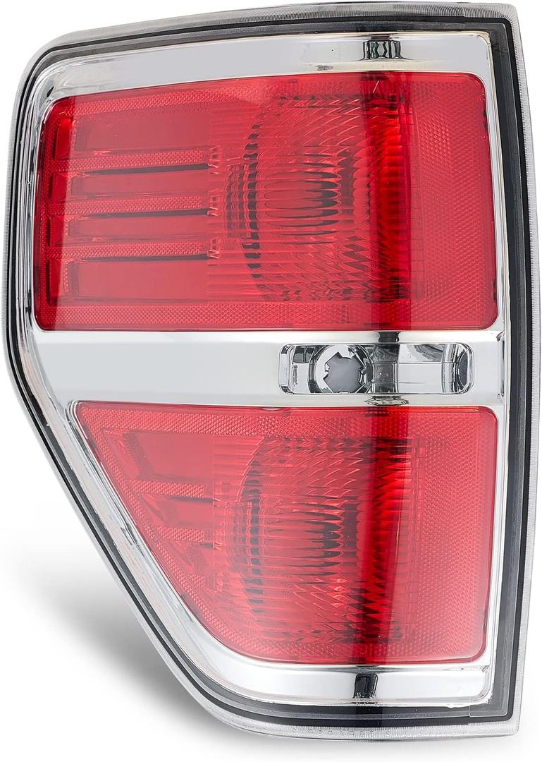 Ford F150 Driver Side Tail Light fit for 2009 2010 2011 2012 2013 2014 F150 Pickup Truck TailLight Assembly Styleside Replacement
