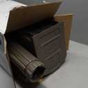 Architectural Mailboxes Newbury Rust-Proof Plastic Post Mounted Mail Box for Outside with Post, Mocha, Medium Curbside Mailbox, USPS Approved for Residential Delivery