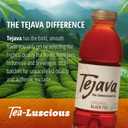 Tejava Original Unsweetened Black Iced Tea, 12 Pack, 16.9oz PET Bottles, Non-GMO, Kosher, No Sugar or Sweeteners, No calories, No Preservatives, Brewed in Small Batches (EXP 09/03/27)