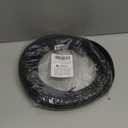 Cat6a Ethernet Cable Slim 100ft Outdoor&Indoor, 28AWG Pure Copper Cat6 Internet Cable for Waterproof & Direct Burial, Flexible Cat6 Ethernet Cable 10G 550MHZ, Cat 6 Network cable for Indoor Black