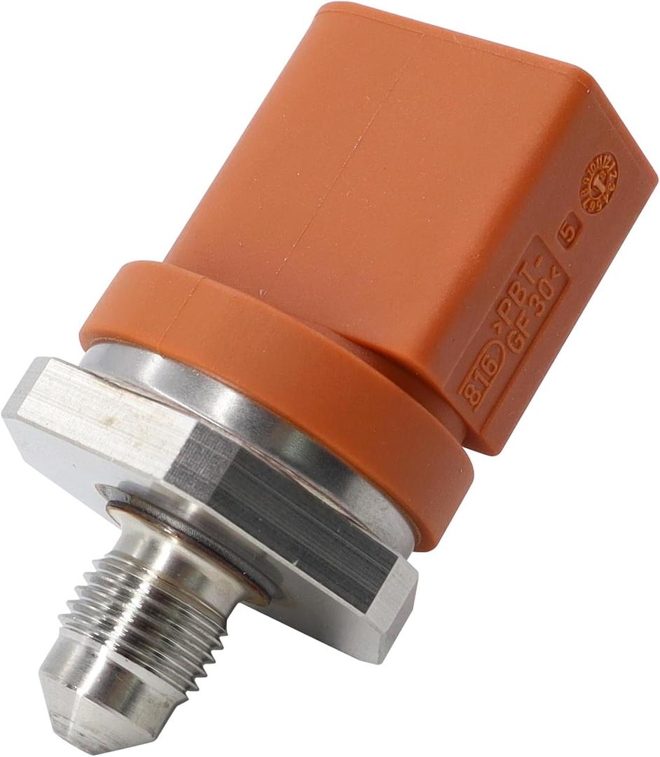 Fuel Rail Pressure Sensor Compatible with Audi A3 A4 A5 A6 Q5 RS5 S6 S7 S8 TT TTS VW Beetle CC Jetta Passat Tiguan 2007 2008 2009 2010 2011 2012 2013 Replaces# 06J906051D 0-261-545-050 0-261-545-113