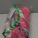 SUNFURA Dog Coat, Dog Jacket for Large Dogs with Harness Built in, Warm Pet Winter Coat Zip Up Snow Jacket with Furry Collar for Boston Terrier, French Bulldogs, Hot Pink L