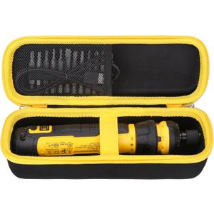Case for DEWALT Cordless Screwdriver with FLEXDRIVE Control and Screwdriving Bits DWHT66719 - Travel Protective Carrying Storage Bag (Black)