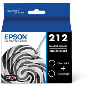 EPSON 212 Claria Ink Standard Capacity Black Cartridge (T212120S) Works with WorkForce WF2830, 2850 and Expression XP4100, 4105