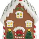 2 x ARVIDSSON Christmas Essential Oil Diffuser, Gingerbread House Diffuser for Essential Oils, Ceramic Ultrasonic Oil Diffusers for Home, Holiday Aromatherpay Diffusers Gift for Women and Kids
