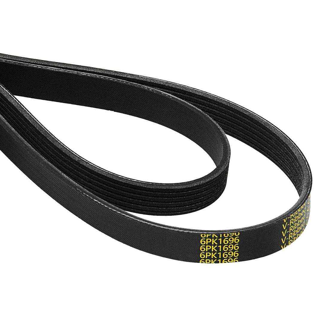 K060667 Serpentine Belt V-Ribbed Drive Belt for 14-18 328d xDrive 2.0L,14-18 X5 xDrive 35d 3.0L,03-04 Focus 2.0L,14-17 Azera 3.3L,13-18 Santa Fe,14-15 Cadenza/Sorento,00-05 MR2 Spyder 1.8L