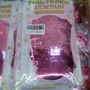 Party Box, 8 Pack Pink Backdrop, 10pcs Music Note Silvery Balloons, 12 Disco Ball Cups for Birthday