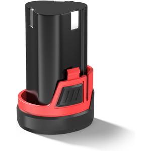 Battery Charger, Lithium Ion, 12V P/Compact Drill Pretul + Populo 12V Lithium Ion Battery Pack, 2.0 Ah, PBPL-1220