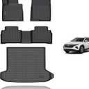 KELCSEECS Floor Mats & Cargo Liner for 2026 2025 2024 2023 2022 Hyundai Tucson(Not Fit Hybrid) All Weather Car Mats Cargo Mat Floor Liners Trunk Mat Hyundai Tucson Trunk Liner Accessories Black