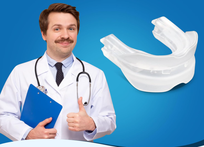 Anti-Snoring Device 5, Reusable Anti-Snoring Mouth Guard with Comfort Size, Adjustable Stop Snoring Mouth Guard for Men & Women a Nice Sleep