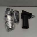 Slicer Shredder Attachment for Kitchenaid Stand Mixer, Salad Machine with Vegetable Slicer, Salad Maker, Food Slicers Cheese Grater Attachments for Kitchenaid Mixer Dishwasher Safe, Black