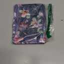 Fintie Hybrid Slim Case for iPad Mini 7 (A17 Pro, 7th Generation) 2024 / iPad Mini 6 (6th Gen) 8.3 Inch, [Built-in Pencil Holder] Shockproof Cover Clear Transparent Back Shell, Hibiscus