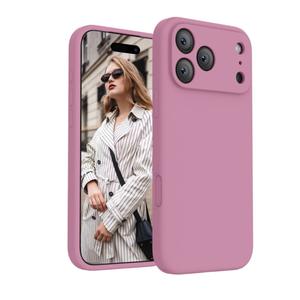 iPhone 17 Pro Case, Compatible with MagSafe, [Integrated Silicone Camera Control Button] [Camera Protection] Anti-Scratch Microfiber Lining Phone Case, 6.3", Lilac Purple