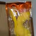 JenPen Yellow Mustache and Eyebrows Glasses Halloween Costume Accessories Fake Beard Orange Feather Pom Headband for Adult