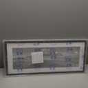 Americanflat 11x27 Picture Frame with Polished Plexiglass - Set of 2 - Use as 8x24 Frame with Mat or Display 11x27 Photo Without Mat - Galleria Collection - Picture Frames for Wall Display - Black