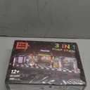 Security Room Building Block Toy for Boys Age 12+, Security Room Building Set Game Toys Merch Suitable for Halloween Birthday Gift, 1388Pcs (Grey)